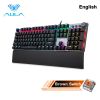 F2088 Mechanical Gaming Keyboard Anti-ghosting 104 brown Switch blue Wired Mixed Backlit Keyborad for Game Laptop PC - China - 108 brown switch