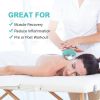 Cryo Therapy Ice Massage Ball Cold/Hot Relief For Inflammation Swelling Foot Back Body Muscle Massager Rapid Workout Recovery - WHITE SET