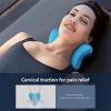 Neck and Shoulder Relaxer Corrector Vertebra Massager Cloud Pillow Cervical Stretcher Acupressure Point Relief Pain Traction - 002