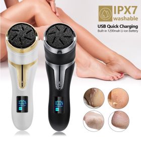 Electric Pedicure Tools Foot Care File Leg Heels Remove Hard Cracked Dead Skin Callus Remover Feet Foot Files Clean Care Machine - Gold with box