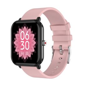 Smart bracelet MX09 calls to remind heart rate; blood pressure; blood oxygen; temperature; sleep monitoring; smart sports watch - Pink