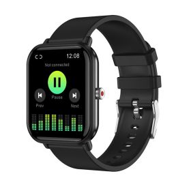 Smart bracelet MX09 calls to remind heart rate; blood pressure; blood oxygen; temperature; sleep monitoring; smart sports watch - black