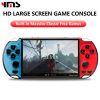 X7/X12 Plus Handheld Game Console 4.3/5.1/7.1 Inch HD Screen Portable Audio Video Player Classic Play Built-in10000+ Free Games - X7 Plus 5.1 Inch