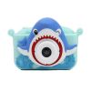 3D Cartoon Digital Camera Dinosaur Animal Shark Unicorn 20MP Children Mini Cameras Toy Take Pictures And Videos Play Games - Red - Standard