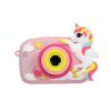 3D Cartoon Digital Camera Dinosaur Animal Shark Unicorn 20MP Children Mini Cameras Toy Take Pictures And Videos Play Games - White - Standard