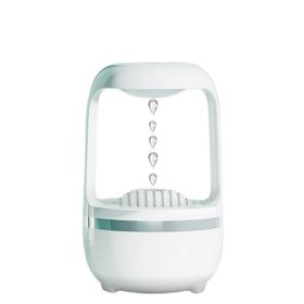Anti Gravity Humidifier Water Drop Backflow Aromatherapy Machine Large Capacity Office Bedroom Quiet Heavy Fog Household Sprayer - White
