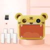 Children Instant Camera Print Camera 1080P Video Photo Digital Camera With Print Paper For Child Birthday Christmas Gift - Tiger-5 Rolls-32GB