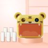 Children Instant Camera Print Camera 1080P Video Photo Digital Camera With Print Paper For Child Birthday Christmas Gift - Tiger-5 rolls
