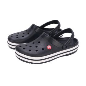 Factory direct sales Dongdong shoes men and women's Kaloban summer light casual beach shoes sandals 11016 lovers - black - M8-W10(41)