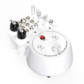 Diamond Tip Dermabrasion Microdermabrasion Machine Skin Rejuvenation Acne Remove Water Spray Facial Peeling Machine - white