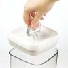 Better Homes & Gardens Canister Pack of 3 - Flip-Tite Square Food Storage Container Set, 4.5-cup, 7.5-cup and 10-cup - Better Homes & Gardens