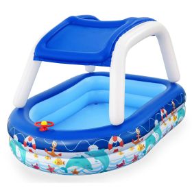 Inflatable Pool - Blue Ocean
