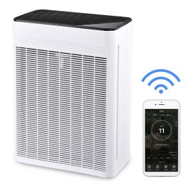 Home Air Purifier boasts its robust 5 layers of filters: Cold Catalyst Filter; Activated Carbon Filter; - As pic