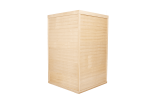 Pentagonal hemlock sauna room - as Pic