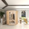 Pentagonal hemlock sauna room - as Pic