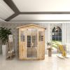 Outdoor four person sauna room - as Pic