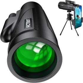 Monocular Telescope, ACTBOT 12X42 Waterproof Monocular Telescope with Smartphone Tripod, BAK4 Prism, FMC Lens, Fog-Proof - 50 Millimeters