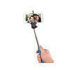 Outdoor Traving Bluetooth Telescoping Extendable Monopod Selfie Stick - Blue-42" - Selfie Stick