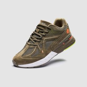 FitVille Men's Rebound Core Shoes - Army Green - 9.5 - EXTRA WIDE/4E