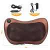Back Neck Massage Pillow Thermotherapy Kneading Manipulation Massager Car Massage Pillow - US