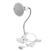 LED Grow Light 12W 200 Red Blue LEDs Plant Grow Lamp 360°Rotatable Plant Light - White
