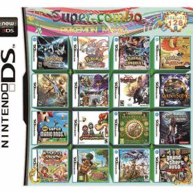 All in one DS Games Cartridge Gaming Video Games For DS DS Lite DSi 3DS 2DS - 208IN1