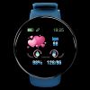 D18 Men's Ladies Waterproof Sports Smart Watch - blue