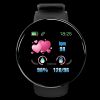 D18 Men's Ladies Waterproof Sports Smart Watch - Black