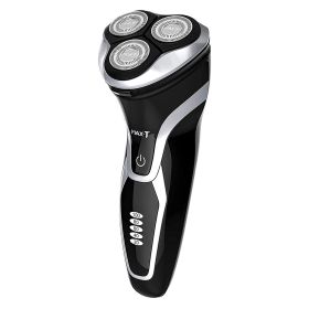 Men Electric Razor, MAX-T Rechargeable Wet & Dry Rotary Electric Shaver for Men with Pop-up Trimmer YF