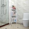 Free shipping 3 Tier Corner Shower Shelf Waterproof for Bathroom Storage YJ - White