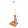 vidaXL Wooden Garden Shower - Brown