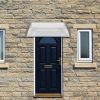 40"x 40" Outdoor Front Door Window Awning Patio Canopy Rain Cover UV Protected Eaves  - Gray
