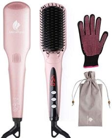 MiroPure 2-in-1 Ceramic Ionic Straightening Brush