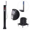 vidaXL Solar Shower 2.1 gal PVC Steel - Black