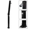 vidaXL Foldable Solar Shower Black 84.3" 6.1 gal - Black