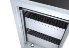 Mobile Charging Cart and Cabinet for Tablets Laptops 31+4-Device - as Pic