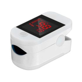 HYS O2 Fingertip SpO2 Pulse Oximeter Blood Oxygen Saturation Monitor - White - Default Title