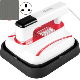 VEVOR Portable Heat Press Machine 12x10 / 8x7 Inch Red & Blue Mini - Blue 7X8(RED)