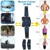 Smart Abdominal Exercise Muscle Fitness Equipment Home - Black blue