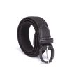 MKF Collection Elia Woven Adjustable Belt by Mia K - Brown L - Vegan Leather