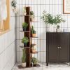 Open Concept Plant Display Shelf Rack Storage Holder - golden