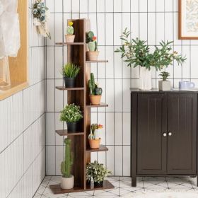 Open Concept Plant Display Shelf Rack Storage Holder - golden
