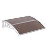 100 x 80 Household Application Door & Window Awnings RT - Brown
