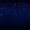 13FT 96LED Icicle String Light w/19 Drops Indoor/Outdoor Xmas Light Party Decor - Blue