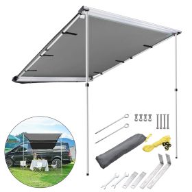 4.6x6.6FT Car Side Awning/Sand - LA01