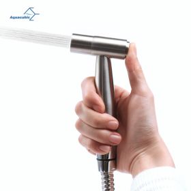 Wholesale Handheld Bidet Sprayer for Toilet Stainless Steel Toilet bidet bathroom Sprayer Female Wash Sprayer - Brushed Nickel
