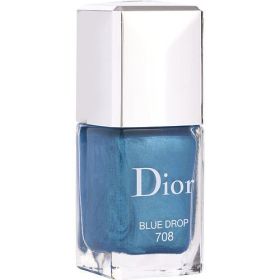 CHRISTIAN DIOR by Christian Dior Vernis Gel Shine and Long Wear Nail Lacquer #708 Blue Drop --0.33oz