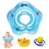Infant Baby Neck Floats for Bathtub, Designed for Babies 2+ Months (6 - 24lbs) - Blue