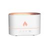 Aromatherapy Diffuser with Simulated Flame - White