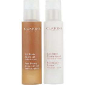 Clarins by Clarins Bust Beauty Experts Set Extra-Lift Gel & Bust Beauty Lotion 50ml/1.7oz --2pcs - As Picture